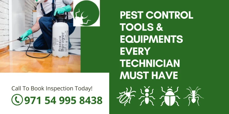 Pest Control Tools & Equipment Every Technician Must Have