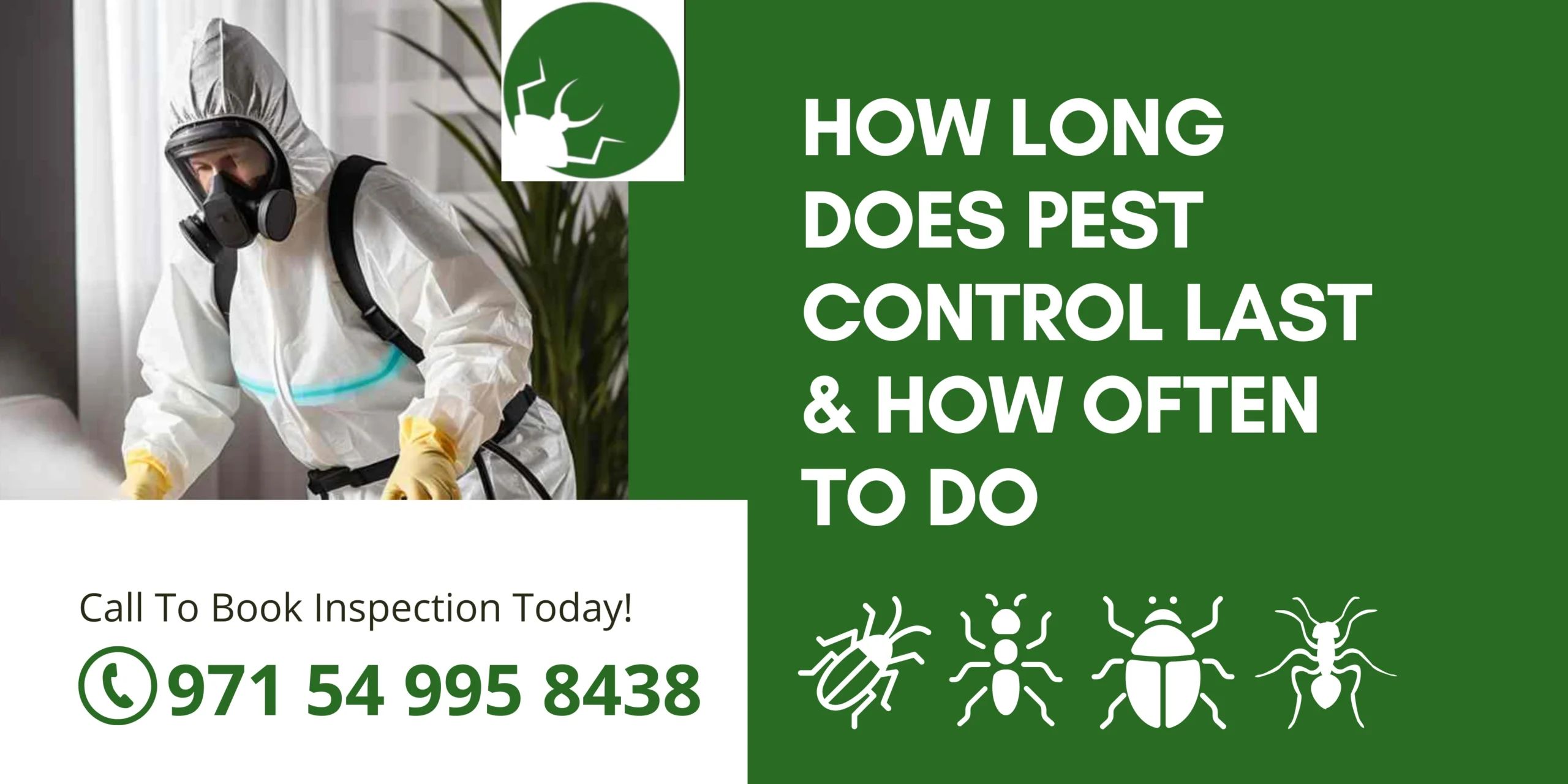 How Long Does Pest Control Last & How Often to Do