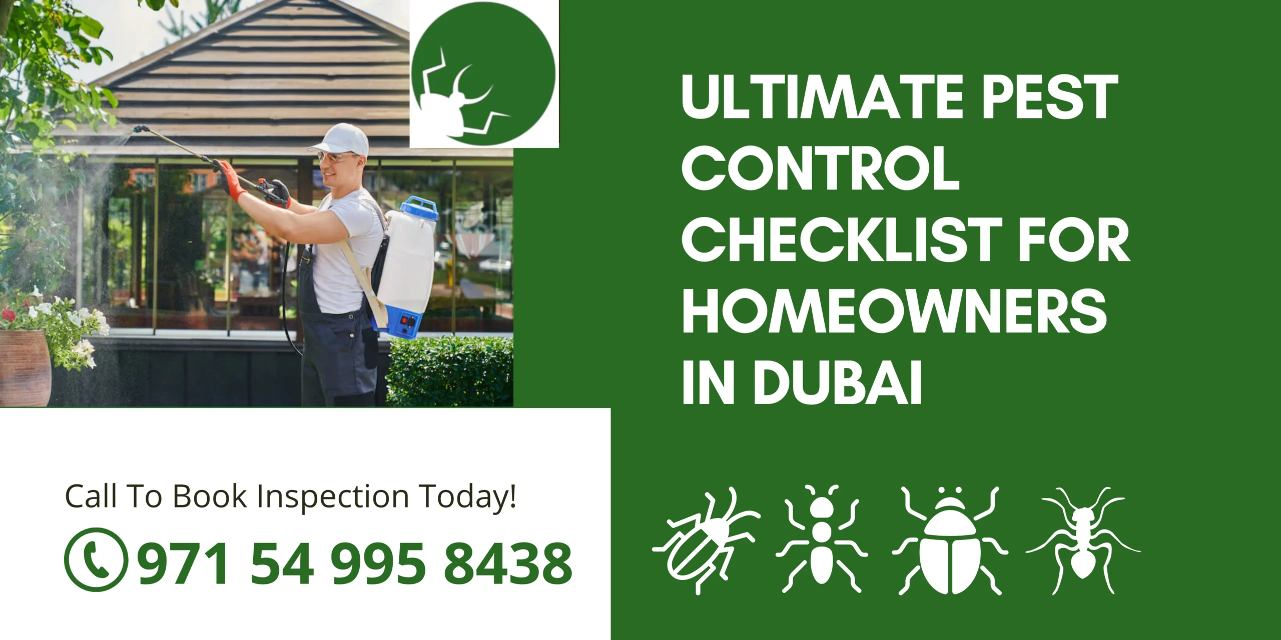 Ultimate Pest Control Checklist for Homeowners in Dubai