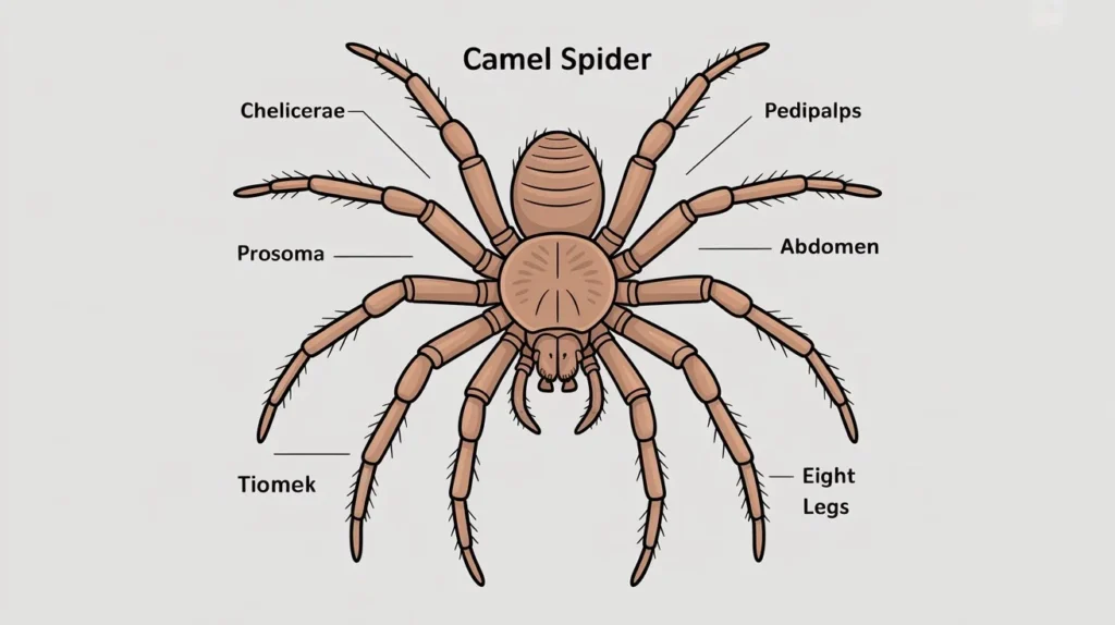 Camel Spiders Look Like