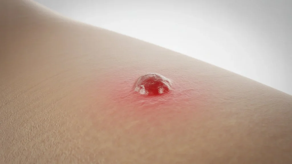 Cockroach Bite Look Like